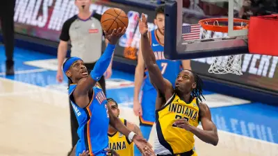 Thunder strike back as Shai Gilgeous-Alexander dominates Game 2 to even NBA Finals against Pacers