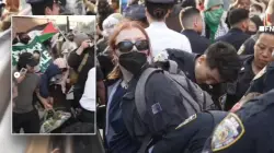Anti-Israel mob descends on Brooklyn College in NYC as agitators brawl with police, get tased